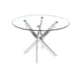 thumbnail image 1 of Heavenly Collection Star Dining Table, Tempered Glass Dining Table, Round Glass Dining Table, Dining Table, Cross Dining Table, 1 of 4