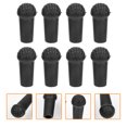 thumbnail image 1 of UPOUART 8 Pcs Accessoires de Bâton de Marche Embouts de Canne Remplacement Caoutchouc Noir, 1 of 7