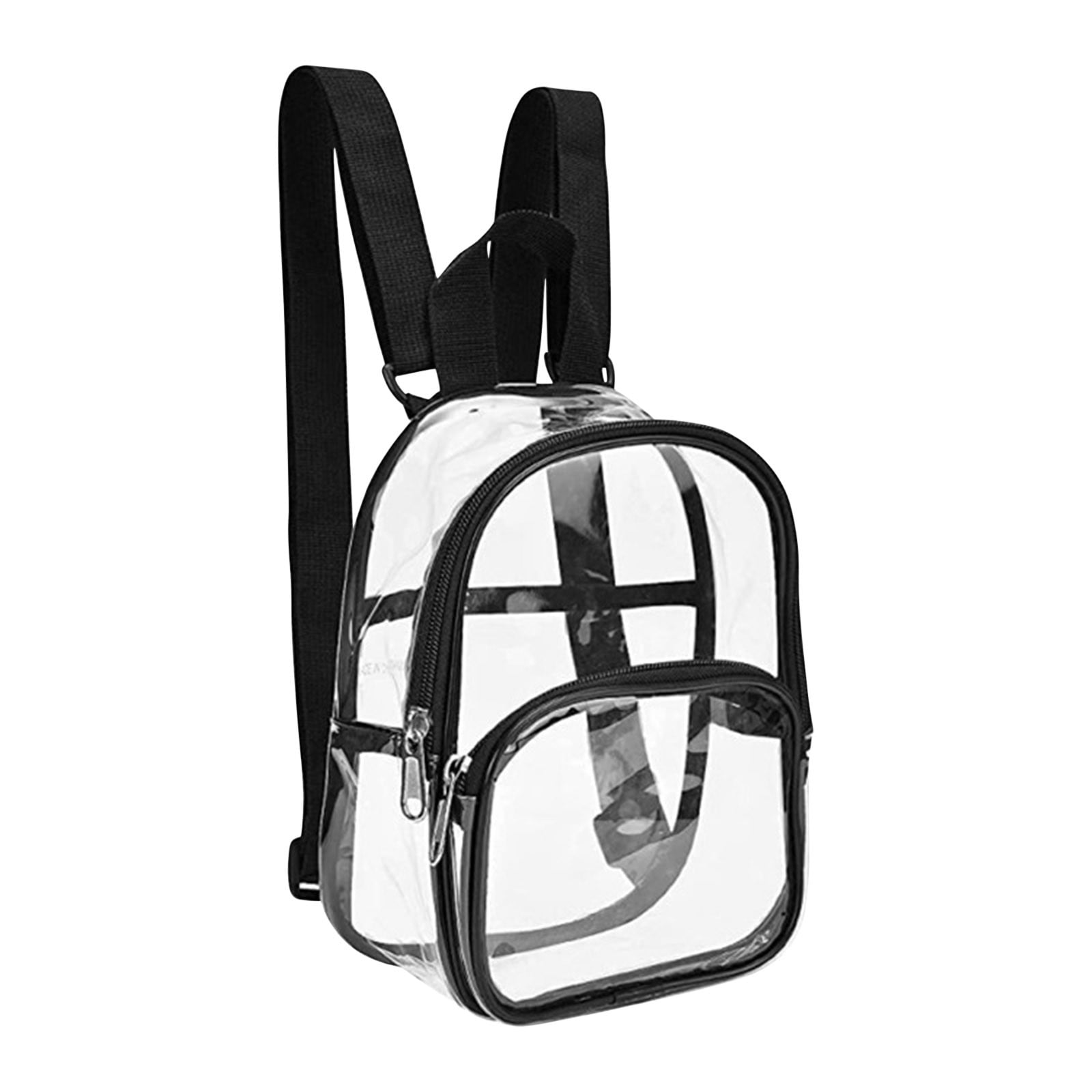 TopLLC Transparent Backpack Transparent Backpack Beach For Sports Activities And Games In Concert Festival School Backpack