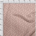 thumbnail image 3 of oneOone Rayonne Rose Pink Tissu Rétro Minimal Burger Matière de Robe Tissu Imprimé Tissu au Yard 56 Pouces de Large, 3 of 5
