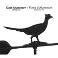 thumbnail image 4 of Klassen Bronze Girouette en Aluminium Faisan, Noir, 4 of 7