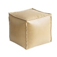 thumbnail image 2 of Housse de Pouf en Faux Cuir Non Rembourrée Repose-Pieds de Rangement pour Usage Intérieur Extérieur, 2 of 7