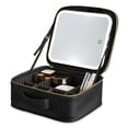 thumbnail image 1 of Portable Lighted Vanity Mirror with Makeup Case, 1 of 9