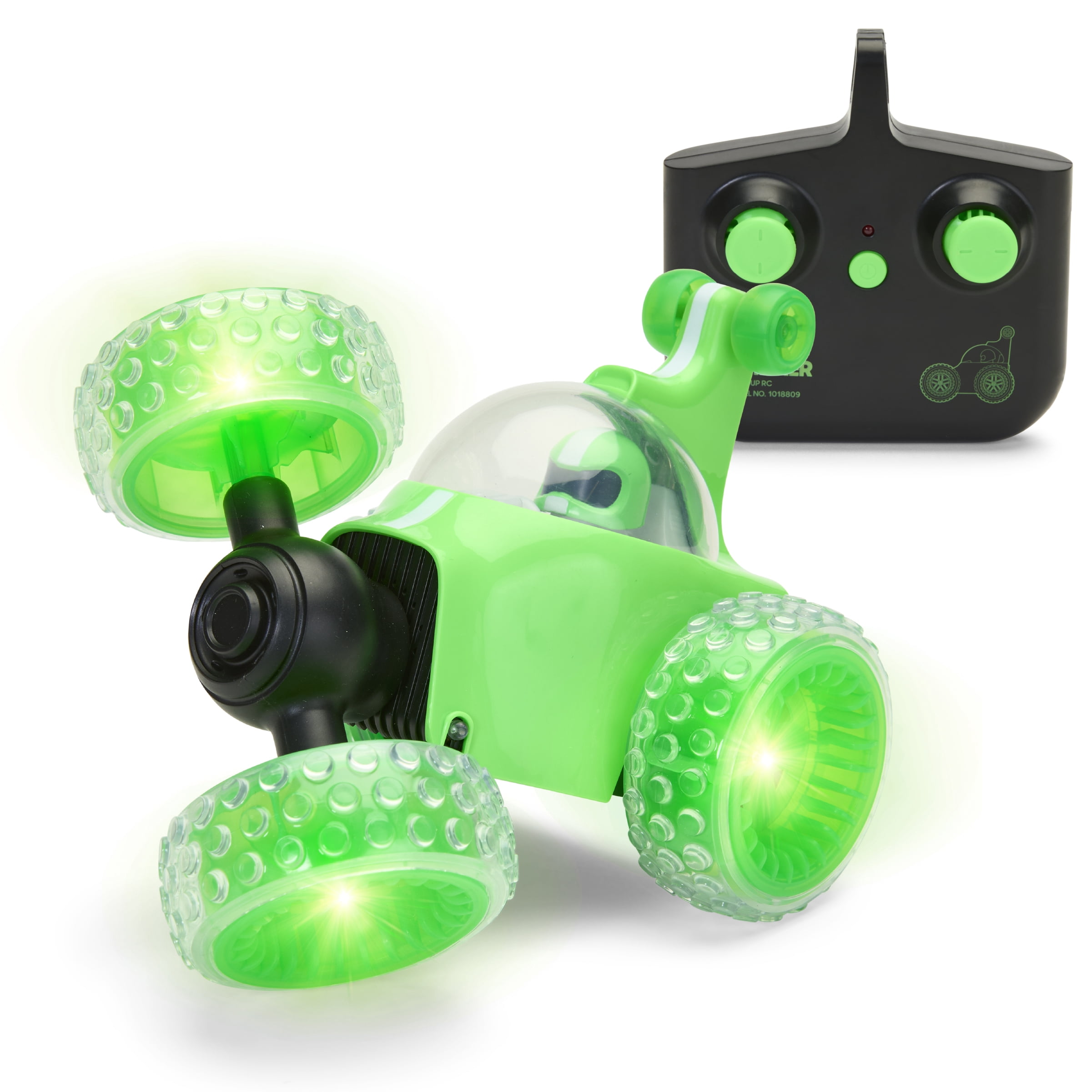 Sharper Image Wheelie Spinner RC Stunt Car