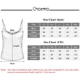 thumbnail image 2 of Charmo Women's Cotton Basic Camisole Adjustable Spaghetti Strap Built in Bra Tank Top 2 Pack, 2 of 7