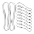 thumbnail image 1 of 10 Pcs Crochets à Ressort en Acier Inoxydable pour Accessoires de Hamac pour Animaux Pinces pour Mât de Drapeau Petits Crochets pour Lanière Fermoirs à Ressort Boucles de Fixation pour Hamac pour Animaux, 1 of 8