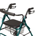 thumbnail image 3 of Graham Field Lumex Walkabout Lite Rollator with Seat & 6 Inch Wheels, Teal, 3 of 5