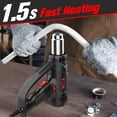 thumbnail image 2 of TOYTEXX 1800W Heat Gun with Adjustable Temperature (122°F–1202°F), 4 Nozzles, Overload Protection, 2 of 5
