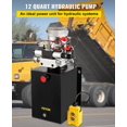 thumbnail image 1 of Double Acting Hydraulic Power Unit 12V 10.5 Quart Car Lift Hydraulic Pump Power Unit, Hydraulic Pumps with 10L Steel Tank, Car Lift Hydraulic Power Unit for Auto Repair, 1 of 9
