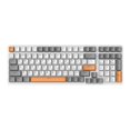 thumbnail image 1 of lionlar Clavier de Jeu Mécanique Russe 100 Touches, Ergonomie, RVB, Rétroéclairé, Filaire USB E, 1 of 9