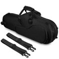 thumbnail image 1 of 1Pcs Étui de Protection pour Sac à Dos Design Noir Rectangulaire Alto Voix Saxophone pour Écoles, 1 of 8