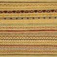 thumbnail image 1 of Ahgly Company Tapis d'Intérieur Carrés Abstraits Orange Tapis de Zone Abstraits, 5 Pieds Carré, 1 of 6
