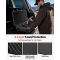 thumbnail image 4 of VEVOR Hard Rifle Case, Lockable Rifle Case with Pre-cut Foams, 40 in Gun Storage with Wheels, IP67 Waterproof & Dustproof Movable Large Pistol Storage for Rifles, Shotguns, Airsoft Guns, Black, 4 of 9
