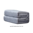 thumbnail image 3 of Vaidha Flannel Fleece Microfiber Throw Blanket Good Size Lightweight Cozy Couch Bed Super Soft And Warm Solid Color, 3 of 7