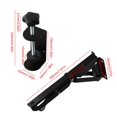 thumbnail image 3 of 1-Piece Sliding Desk Extension Plate Support Clipon Keyboard Tray Hand Rest, 3 of 10