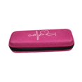 thumbnail image 2 of Luzkey Stethoscope Carrying Case Stethoscope Carrying Bag Container Stethoscope Holder Portable Travel EVA Bag Storage Box Organizer , Pink White Pattern, 2 of 8