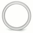 thumbnail image 2 of Cobalt Satin 7mm Rounded Edge Band Size 7.5, 2 of 6