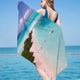 thumbnail image 1 of LSLJS Beach Towel Summer Beach Essentials Microfiber Beach Towels Super Lightweight Colorful Bath Towel Sandproof Beach Blanket Multi-Purpose Towel for Travel Swimming Pool 30x60 Inch, 1 of 3
