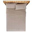 thumbnail image 5 of Beautiful Signature Floral 4-Piece Percale Fawn Sheet Set, Queen by Drew Barrymore, 5 of 5