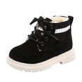 thumbnail image 1 of 2025 Bottillons en Dentelle d'Échauffement Bottes Courtes Garçons Cheville Chaussures Habillées Chaussures Chaussures, 1 of 2