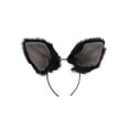 thumbnail image 3 of Deluxe Kitty Cat Ears Adult Costume Accessory, 3 of 4