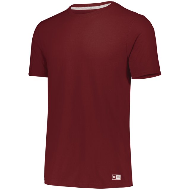 Russell Athletic Jeune Essentiel 60/40 Performance T-Shirt, S, Cardinal
