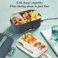thumbnail image 4 of Danhjin Electric Lunch Boxes Hot Household Stainless Steel Lunch Box 1.8L Display Function Car Insulation Plug In Lunch Box Kitchen Appliances, 4 of 6