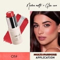 thumbnail image 1 of FSTDelivery Two Color Blush Sandwich Blush StickLips And CheeksNatural Makeup Holding Highlighting Gradual Rouge Blush Balm, Makeup Set Christmas Gift for Women Girlfriend Makeup Set, 1 of 3
