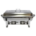 thumbnail image 3 of Serveur de Buffet, Serveur Chauffe-Buffet 2 Réchauds à Aliments Réchaud à Réchaud Ensemble de Buffet Sortie à Haute Intensité, 3 of 6