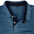 thumbnail image 3 of Besolor Men's Short Sleeve Golf Shirts Casual Button up Athletic Work Business Collared Lightweight Tops Blouse, 3 of 3