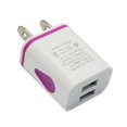 thumbnail image 2 of facefd 2A Quick Charging Dual USB Ports USB charger LED Poratble Universal Phone Home Office Charger US Plug, 2 of 10