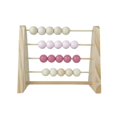 thumbnail image 4 of Wood Abacus Toy Beads Counting Playthings Simple Design Prop Birthday Gift Early Education Math Learning Toys Educational Prop Home Decoration Pink, 4 of 8