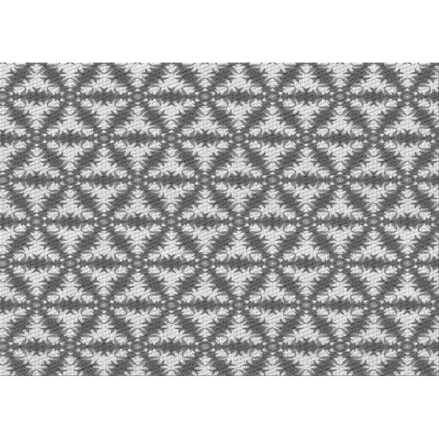Ahgly Tapis Rectangulaire Lavable en Machine Intérieur Transitionnel Gris Cendré, 2 Pieds x 5 Pieds