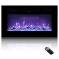 thumbnail image 1 of VEVOR 50 inch Electric Fireplace Wall Mounted Recessed with Remote Control 1500W, 1 of 9