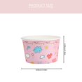 thumbnail image 2 of Paper Ice Cups Cream Yogurt Disposable Cup Bowls Bowl Dessert Sundaetubs Appetizerstreatsmall Containers Container, 2 of 6