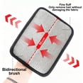 thumbnail image 4 of Outil Amélioré d'Élimination des Poils d'Animaux pour Tapis et Solutions de Nettoyage pour Poils Longs Gadget d'Extraction Électrostatique Réutilisable pour Chats et Chiens Soins pour Animaux Intérieur Extérieur, 4 of 6