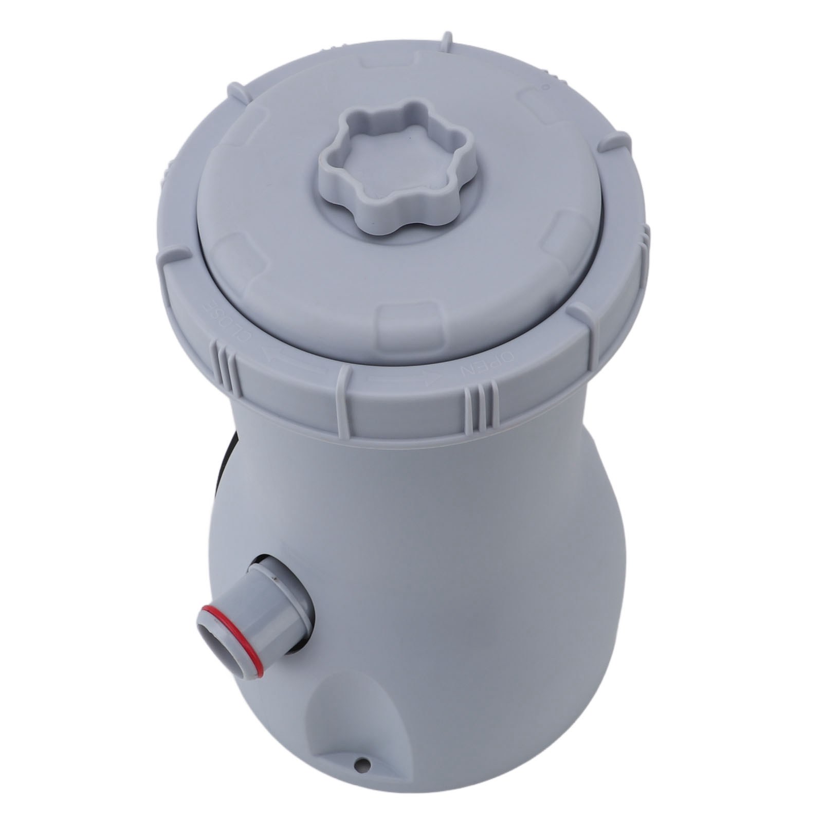 Clear Cartridge Filter Pump 530 GPH Pump Rate Improved Circulation Filtration Water Clarity, Quiet Operation