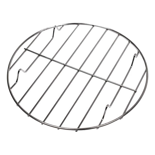 Gril de Barbecue en Acier Inoxydable Gril de Cuisson Remplacement BBQ Rond 20 cm, 20 cm