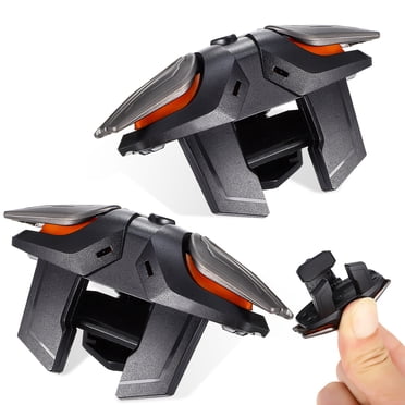 Miangastore 1 Set Mobile Game Triggers with Gloves Mobile Game Controllers Sensitive Controllers with Charging Cable