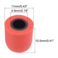 thumbnail image 2 of Unique Bargains Replacement Foam Ear Tips Earbuds Bud 5.1-6mm Small Size Earbuds Tips for Earphones Red 8 Pcs, 2 of 5