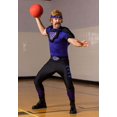 thumbnail image 3 of Adult Dodgeball Purple Cobra Costume, 3 of 16