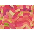 thumbnail image 1 of Ahgly Company Tapis Rectangulaire Rouge Lavable en Machine, 5 Pieds x 7 Pieds, 1 of 7