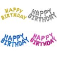 thumbnail image 2 of 13pcs/Set 16 Inches Happy Birthday Aluminum Balloon Birthday Party Letters Balloon Decorations, 2 of 9