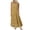 Yellow, variant on LOVZFMLL Women Plus Size Casual Loose Sleeveless Floral Daily Linen Print Long Maxi Dress Blue 3XL