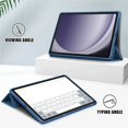 thumbnail image 4 of For Samsung Galaxy Tab A9 Plus A9Plus SM-X210 X215 11 inch Case Clear Back Magnetic Smart Shell for Samsung A9 Plus Tablet Case YJ Tab A9 Plus(11 inch), 4 of 6