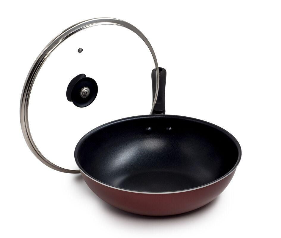 Supor Non-Stick Wok With Lid