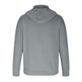 thumbnail image 4 of RXIRUCGD Hommes Décontracté Mode Uni Manches Longues Hauts Blouse Chandail à Capuchon Chandails, Gris, Taille : 2TG, 4 of 5
