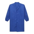 thumbnail image 3 of Jhaoyu Unisex Men Women Overall Dustproof Jacket Wrinkle-resistant Work Coat Dustproof Jacket Royal Blue 175, 3 of 7