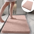 thumbnail image 1 of Boovnll Bathroom Rugs, 16x24" Absorbent Soft Solid Color Thicken Plush Bath Mat, Non-Slip Backing Quickly Drying for Bathroom, Kitchen, Floor, Pool, Toilet Mat, Bath Mats for Bathroom, 1 of 6