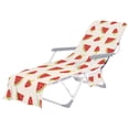 thumbnail image 2 of LSLJS Beach Chair Cover with Side Pockets, Microfiber Chaise Lounge Chair Towel Cover for Sun Lounger Pool Sunbathing Garden Beach Hotel, Easy To Carry Around, 2 of 6